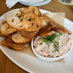 Salty Blonde Bagel Bar - Salmon rillette