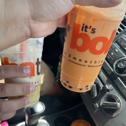 It’s Boba Time- Porterville - Chai tea with boba