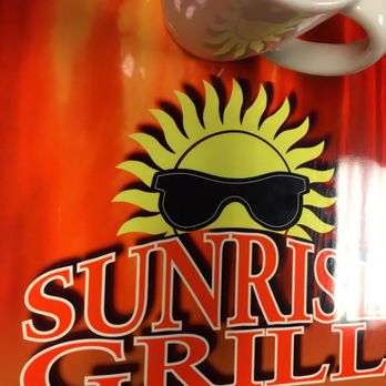 Sunrise Grill - New tables with ads. Food here is excellent!! - Breakfast & Brunch Near Me - Tavares, Florida
