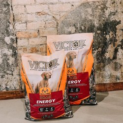 Peachy Paws Pet Store - Great selection of top quality food! Victor is one of our best sellers!