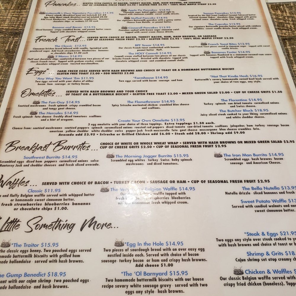 Buttermilk's Farmhouse - Menu - Breakfast & Brunch Near Me - Patchogue, New York Buttermilk's Farmhouse - Menu - Breakfast & Brunch Near Me - Patchogue, New York
