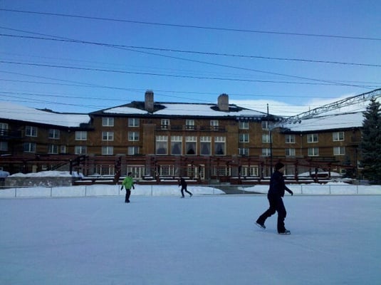 Sun Valley Outdoor Ice Rink by null