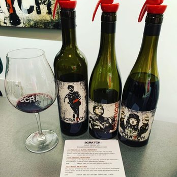 Scratch Wines - The line up - Wine Tasting Room Near Me - Carmel Valley, California Scratch Wines - The line up - Wine Tasting Room Near Me - Carmel Valley, California