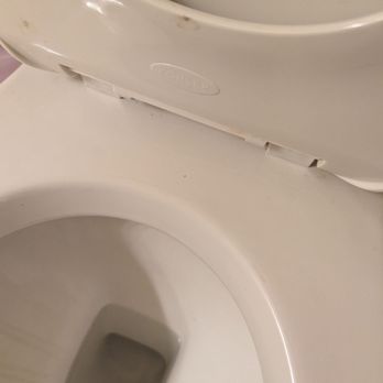Glorious Cleaning Services - After she wipe the toilet seat underneath is still dirty - Home Cleaning Near Me
