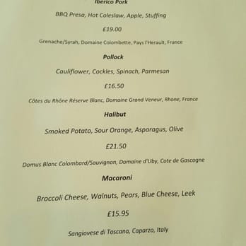 Sienna Restaurant - Menu main courses - Modern European Near Me - Dorchester, DOR Sienna Restaurant - Menu main courses - Modern European Near Me - Dorchester, DOR