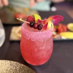 Jala Indian Cuisine - Blueberry no-jito, so refreshing!