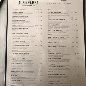 Aubi & Ramsa - Menu - Ice Cream & Frozen Yogurt Near Me - Miami, Florida Aubi & Ramsa - Menu - Ice Cream & Frozen Yogurt Near Me - Miami, Florida