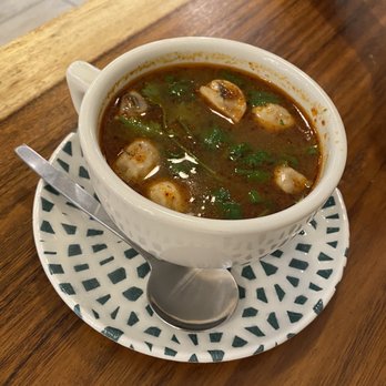 Thai Cottage - Sugar Land - $8 Tom Yum Soup - very salty & not recommended - Thai Near Me - Sugar Land, Texas Thai Cottage - Sugar Land - $8 Tom Yum Soup - very salty & not recommended - Thai Near Me - Sugar Land, Texas