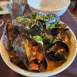 Melike - Mussels with feta - very good but a mouthful