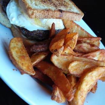 Red Lion Pub - English Muffin Burger n those fries! - Pubs Near Me - Milwaukee, Wisconsin