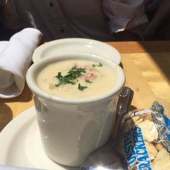 Brophy Bros - Cup of New England chowder - Seafood Near Me - Santa Barbara, California