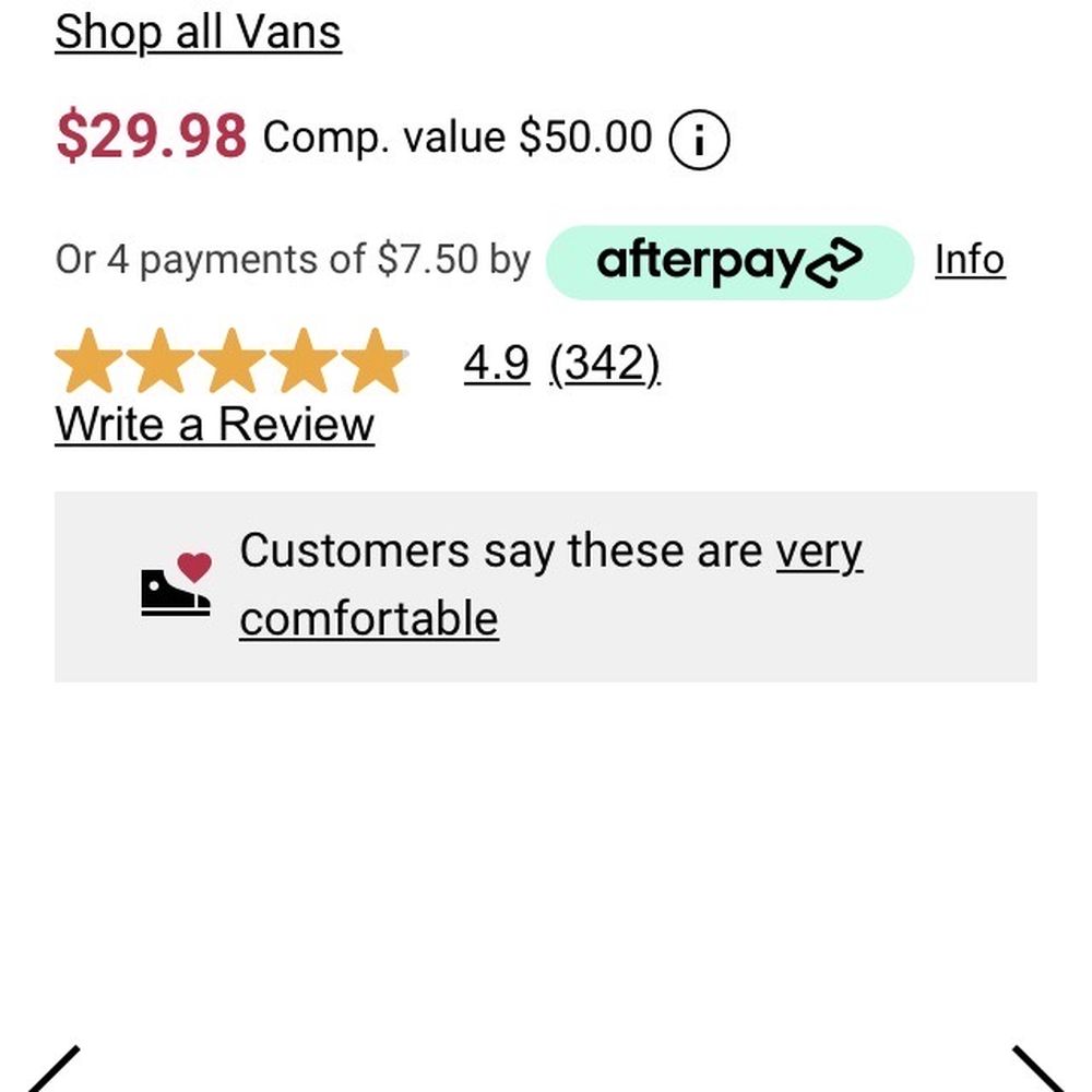 DSW Designer Shoe Warehouse - I received a $25 VIP gift card. I bought a new pair of Vans for me and a pair for my son. These were marked down to only $29.99- DEAL! - Shoe Stores Near Me - Sterling Heights, Michigan DSW Designer Shoe Warehouse - I received a $25 VIP gift card. I bought a new pair of Vans for me and a pair for my son. These were marked down to only $29.99- DEAL! - Shoe Stores Near Me - Sterling Heights, Michigan