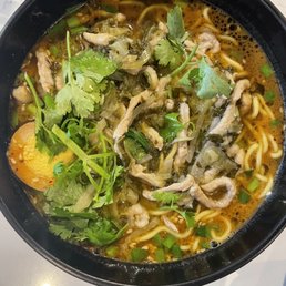 Noodles With Peas And Minced Pork/經典豌雜麵