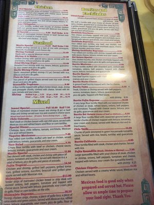 Menu photo 3 Sol Azteca Franklin Franklin, KY Menu photo 3 Sol Azteca Franklin Franklin, KY