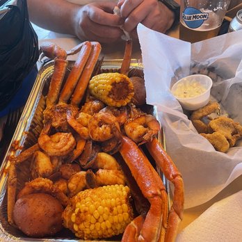 Outcast Seafood - Shrimp, crab, potatoes and corn - Seafood Near Me - Miramar Beach, Florida Outcast Seafood - Shrimp, crab, potatoes and corn - Seafood Near Me - Miramar Beach, Florida
