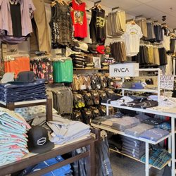 Mainland Skate and Surf - Our RVCA and Salty's section