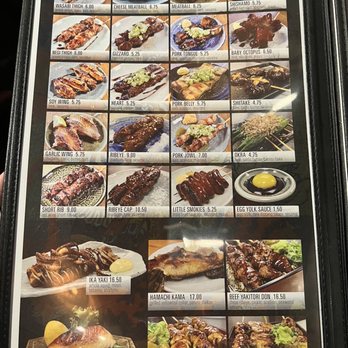 Toukei - Menu 4/8/2023 - Izakaya Near Me - Houston, Texas