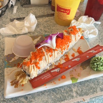 Sunset Grille & Raw Bar - Godzilla Roll - Seafood Near Me - Marathon, Florida Sunset Grille & Raw Bar - Godzilla Roll - Seafood Near Me - Marathon, Florida