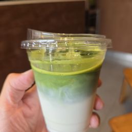 Iced Matcha Latte Iced Matcha Latte