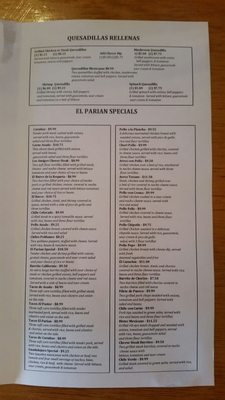 Menu photo 3 El Parian Commerce, GA