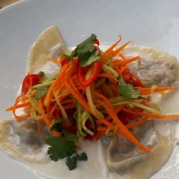 Edendale - Tom kah dumplings - New American Near Me - Los Angeles, California Edendale - Tom kah dumplings - New American Near Me - Los Angeles, California
