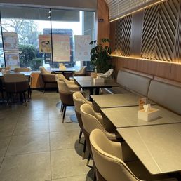 More spacious seating
