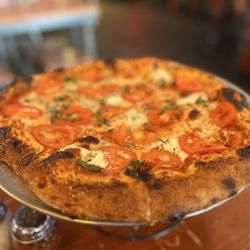 Atomic Lounge & Pizza Kitchen - Margherita pizza was delicious!!