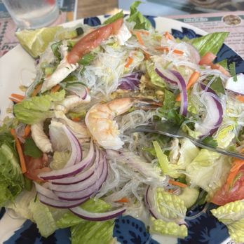 Ubon's Thai Cuisine - Yum seafood salad SA5. Yum Seafood - Thai Near Me - San Antonio, Texas Ubon's Thai Cuisine - Yum seafood salad SA5. Yum Seafood - Thai Near Me - San Antonio, Texas