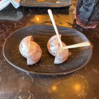 JINYA Ramen Bar - Carrollton - Chocolate Mochi Ice Cream - Chocolate* - Ramen Near Me - Carrollton, Texas