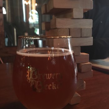 Brewery Becker - Definitely try the Bello Belgae... With 12.5% alcohol it'll definitely make your Jenga game more interesting. - Breweries Near Me - Brighton, Michigan