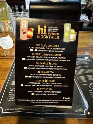 Menu photo 1 The Tapp Room Boone, NC