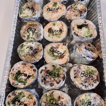 Big Boss Burritos - For lunch the dealership ordered an assortment of burritos - Mexican Near Me - Elizabeth City, North Carolina