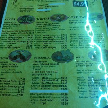 Don Tomi Tacos - Menu - Mexican Near Me - Springdale, Arkansas