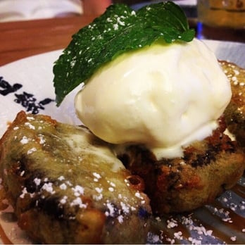 Aoki Teppanyaki - Deep fried tempura brownie - Sushi Bars Near Me - Miami, Florida Aoki Teppanyaki - Deep fried tempura brownie - Sushi Bars Near Me - Miami, Florida