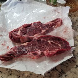 Hess Land & Livestock - Is couple of gigantic ribbon steaks aren't they beautiful