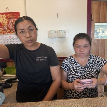 China Garden - She touched my face w/ phone and say OUT after disturbed me and manger. - Chinese Near Me - Jerome, Idaho