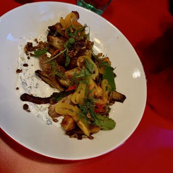 Loudmouth - Roasted Carrots Yogurt, Sunflower Seed Granola, Dill, Mint, Pickled Peppers - Pizza Near Me - Austin, Texas Loudmouth - Roasted Carrots Yogurt, Sunflower Seed Granola, Dill, Mint, Pickled Peppers - Pizza Near Me - Austin, Texas