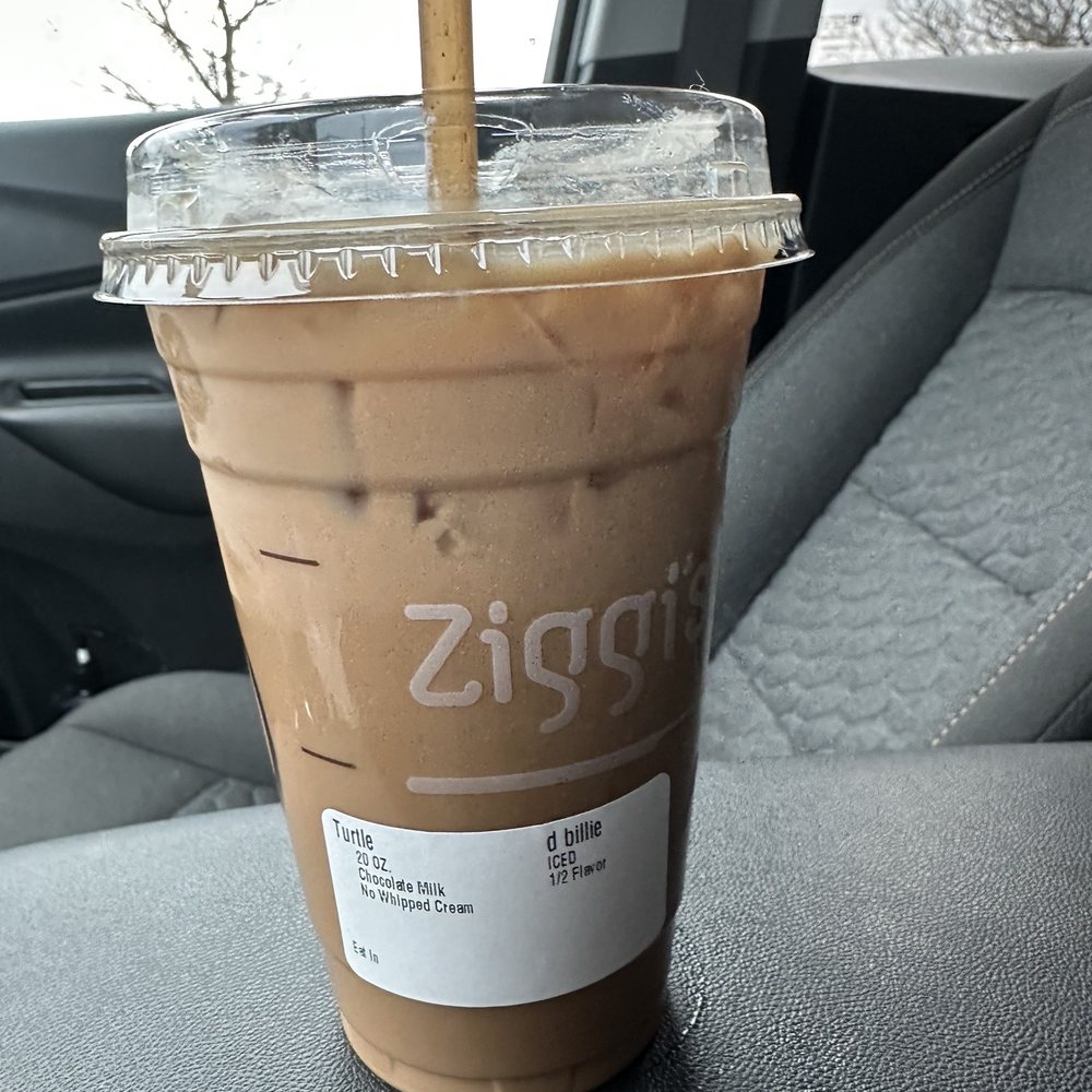 Ziggi's Coffee - 20oz Turtle half the flavor /no whip - Coffee & Tea Near Me - Avon, Indiana Ziggi's Coffee - 20oz Turtle half the flavor /no whip - Coffee & Tea Near Me - Avon, Indiana