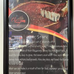 Chicago Pizza Kitchen.  Story of the establishments founding fathers.