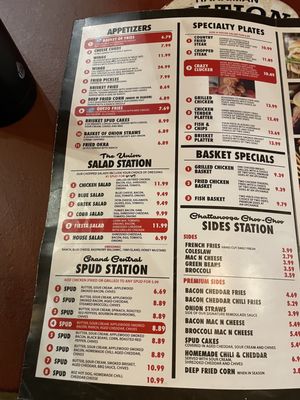 Menu photo 2 Burger Station 120 Harriman, TN