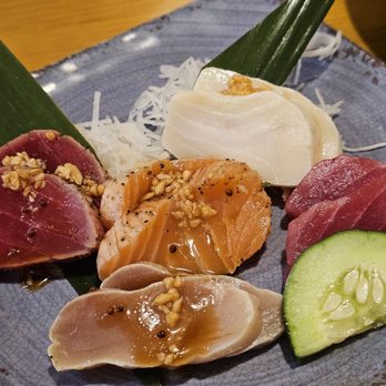 Sushi Warriors - Tuna, Peppered Tuna, White Tuna, Butter fish, Peppered Salmon Sashimi - Sushi Bars Near Me - Austin, Texas Sushi Warriors - Tuna, Peppered Tuna, White Tuna, Butter fish, Peppered Salmon Sashimi - Sushi Bars Near Me - Austin, Texas