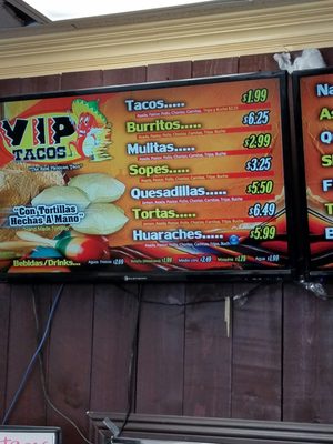 Menu photo 8 VIP Tacos Anaheim, CA