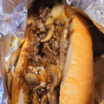 Cheesesteak & Grill Stop - Cheesesteak and Grill Stop - Teriyaki Philly Cheesesteak, LG $12.99 - Chicken Wings Near Me - Folsom, California