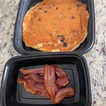 Egg Harbor Café - Blueberry pancake and meat side! - Breakfast & Brunch Near Me - Wheaton, Illinois Egg Harbor Café - Blueberry pancake and meat side! - Breakfast & Brunch Near Me - Wheaton, Illinois