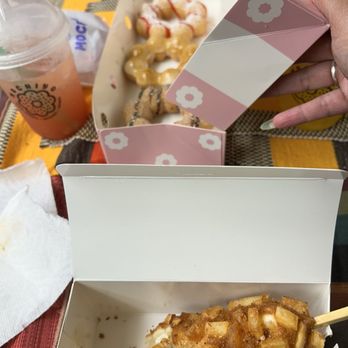 Mochiyo - Potato Half & Half Rice Hotdog - Donuts Near Me - Pinole, California Mochiyo - Potato Half & Half Rice Hotdog - Donuts Near Me - Pinole, California