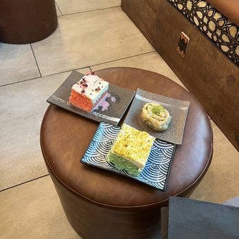 Delah Coffee - Rose milk cake; pistachio milk cake; pistachio roll - Desserts Near Me - Oakland, California Delah Coffee - Rose milk cake; pistachio milk cake; pistachio roll - Desserts Near Me - Oakland, California