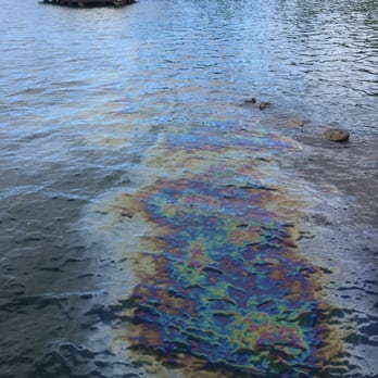 Pearl Harbor - The oil still present on the surface of the water all these years later. - Visitor Centers Near Me - Honolulu, Hawaii Pearl Harbor - The oil still present on the surface of the water all these years later. - Visitor Centers Near Me - Honolulu, Hawaii