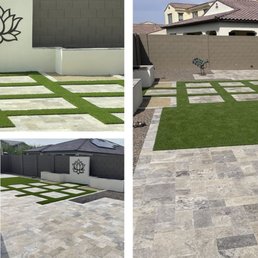 Hawkeye delivered! A very crisp Palm Springs feel. Hardscape, sprinklers & lighting. Plants coming soon! Hawkeye delivered! A very crisp Palm Springs feel. Hardscape, sprinklers & lighting. Plants coming soon!