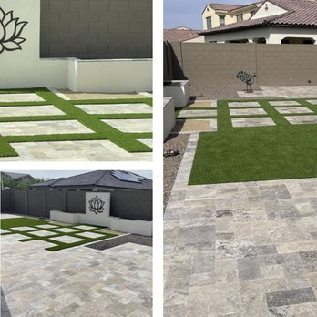 Hawkeye Landscaping - Hawkeye delivered! A very crisp Palm Springs feel. Hardscape, sprinklers & lighting. Plants coming soon! - Landscaping Near Me - Phoenix, Arizona Hawkeye Landscaping - Hawkeye delivered! A very crisp Palm Springs feel. Hardscape, sprinklers & lighting. Plants coming soon! - Landscaping Near Me - Phoenix, Arizona