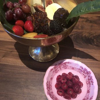 Angler - Fruit Plate for dessert - Seafood Near Me - San Francisco, California
